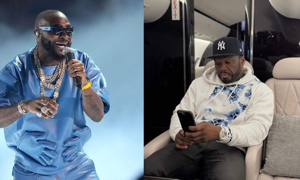 Tensions Rise Between Davido and 50 Cent Ahead of London Concert
